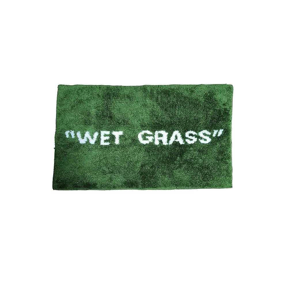 "Wet Grass" Tufted Rug