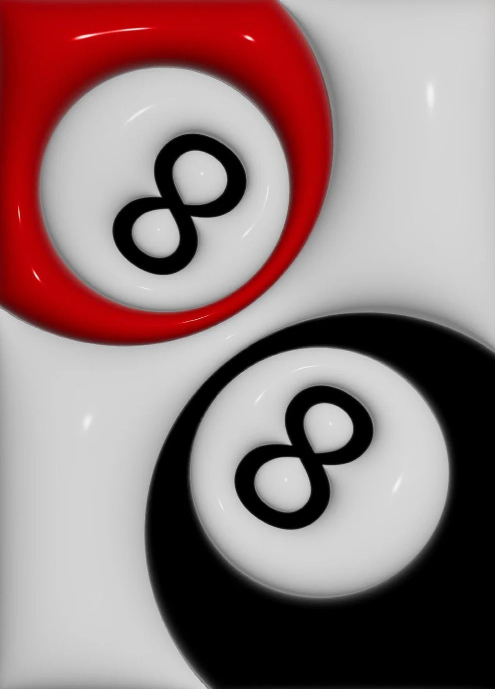 8 Ball Unframed Canvas Print