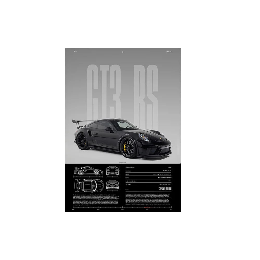 Sports Car Framed Canvas Prints