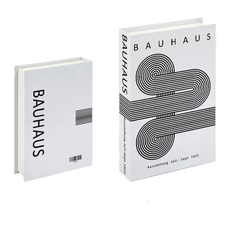 Bauhaus Decorative Storage Book