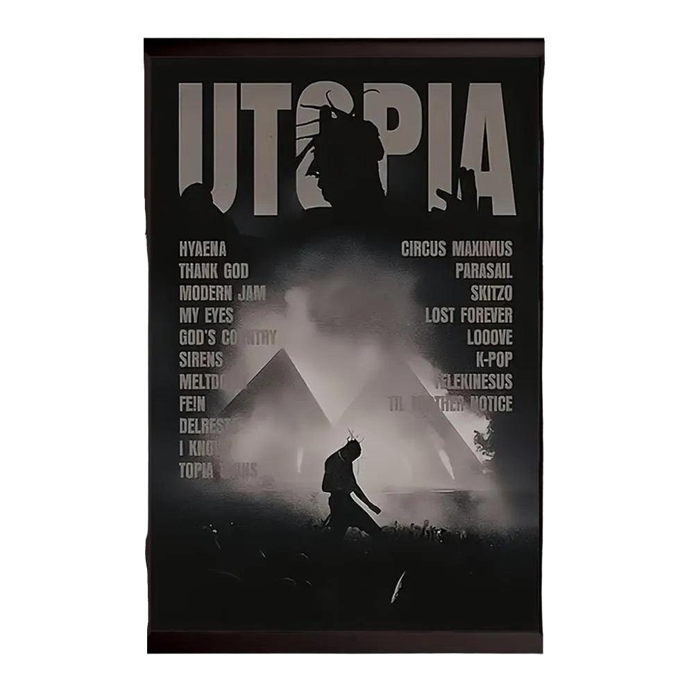 Utopia Framed Canvas Print