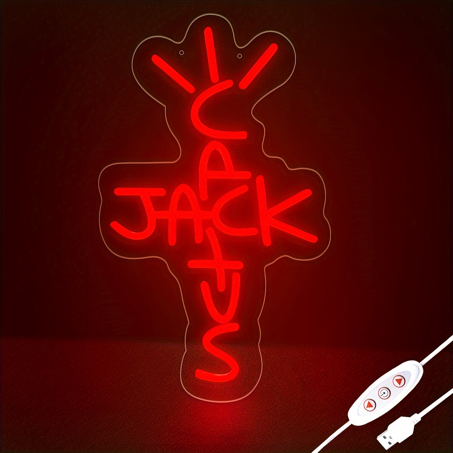 Cactus Jack LED Sign