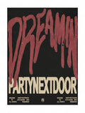 Party Next Door Dreamin Framed Canvas Print