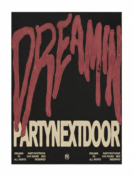 Party Next Door Dreamin Framed Canvas Print