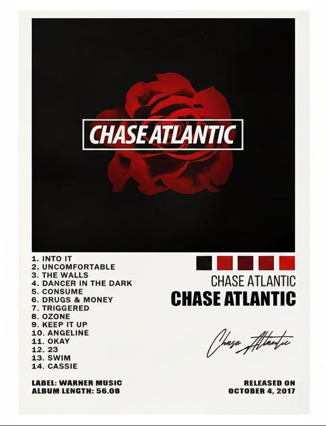 Chase Atlantic Framed Canvas Print