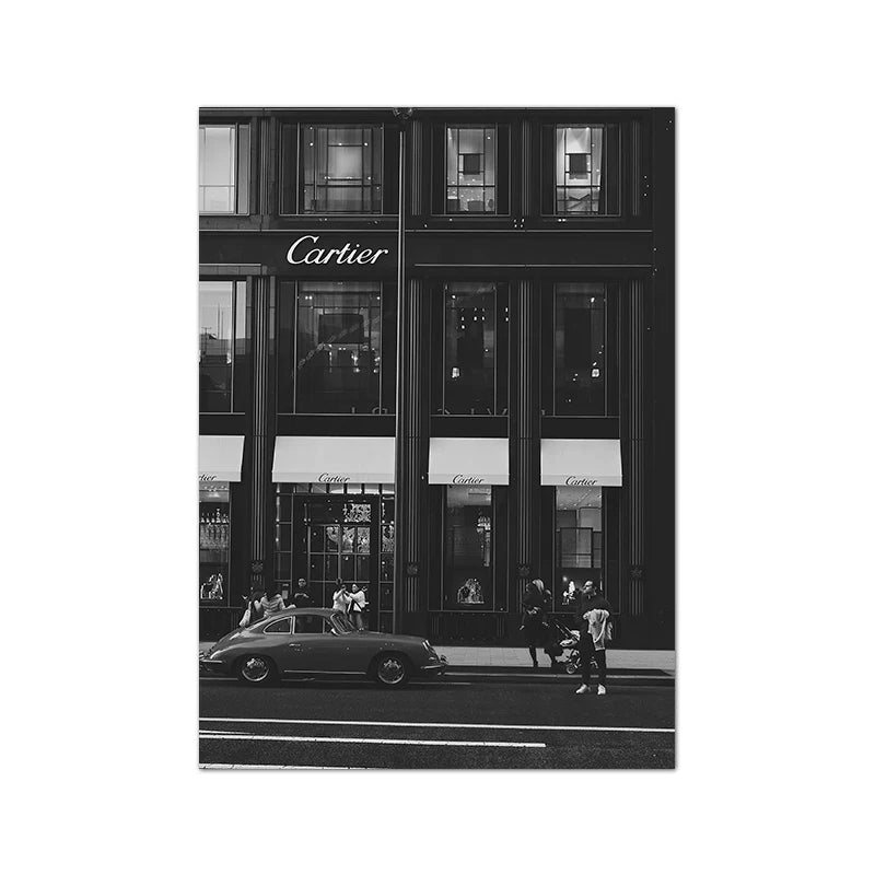 Cariter Unframed Canvas Print