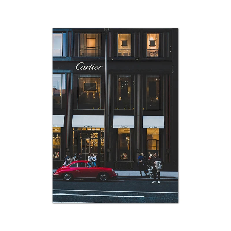 Cariter Unframed Canvas Print