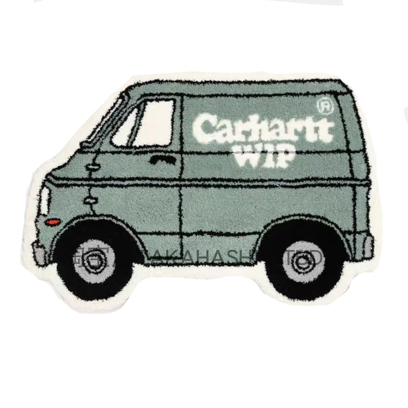CarHartt Style Printed Rug