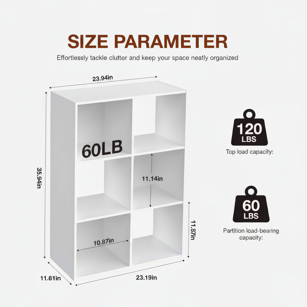 6-9 Cube Storage Organizer