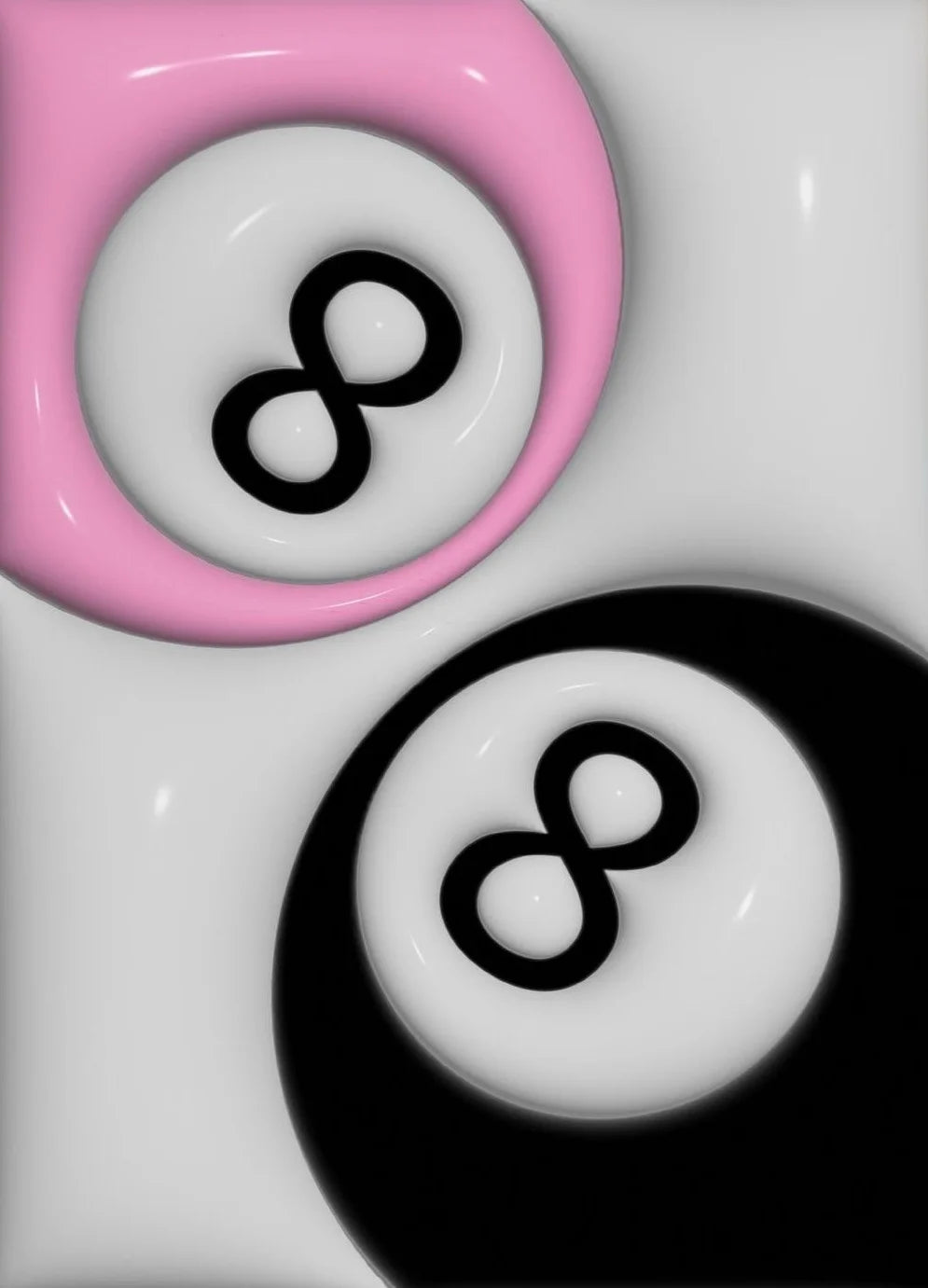 8 Ball Unframed Canvas Print
