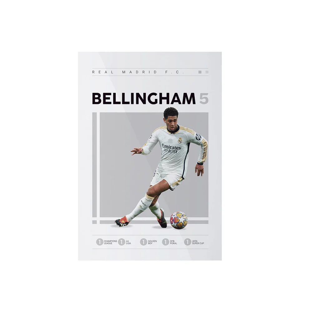 Soccer Player Framed Canvas Print