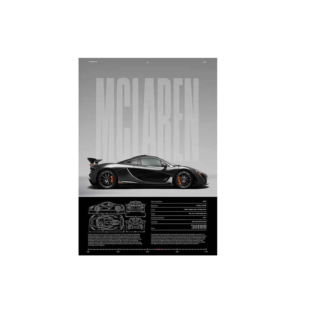 Sports Car Framed Canvas Prints