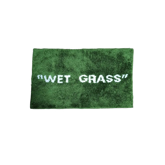 "Wet Grass" Tufted Rug
