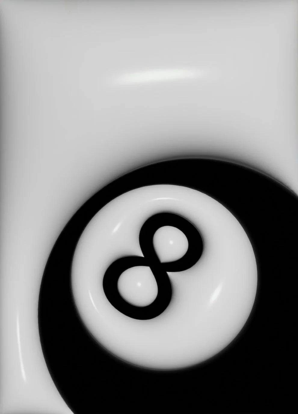 8 Ball Unframed Canvas Print