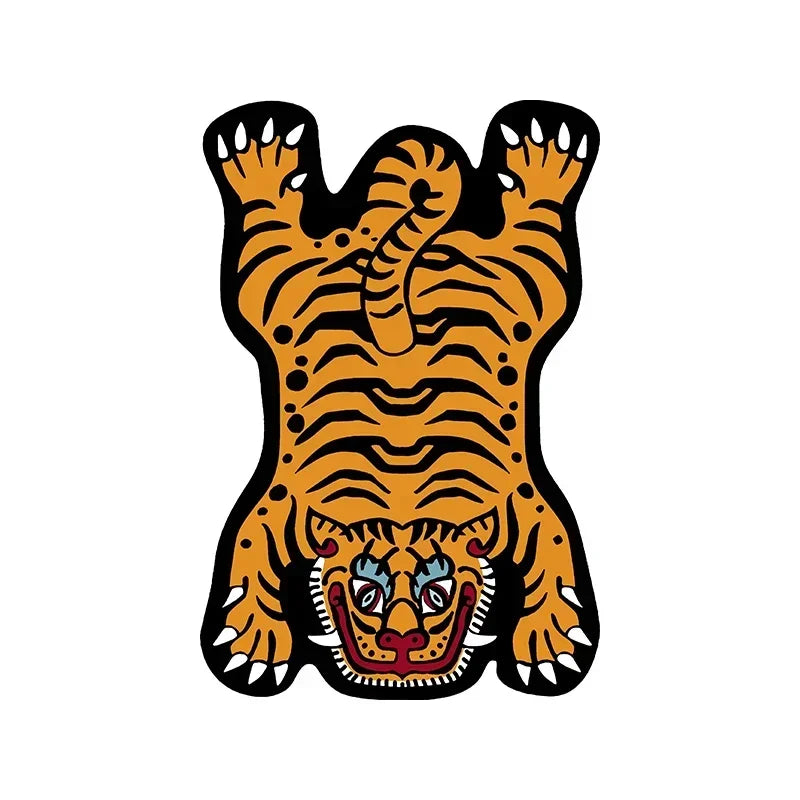 Tiger Printed Rug