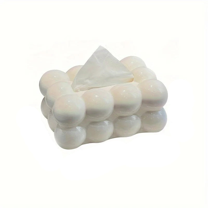 Cloud-Shaped Plastic Tissue Box