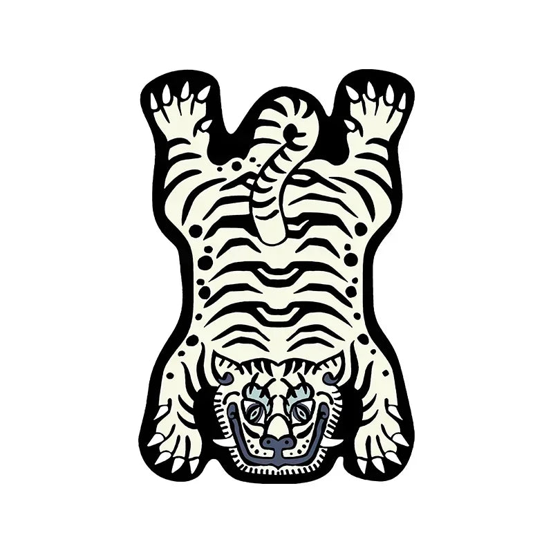 Tiger Printed Rug