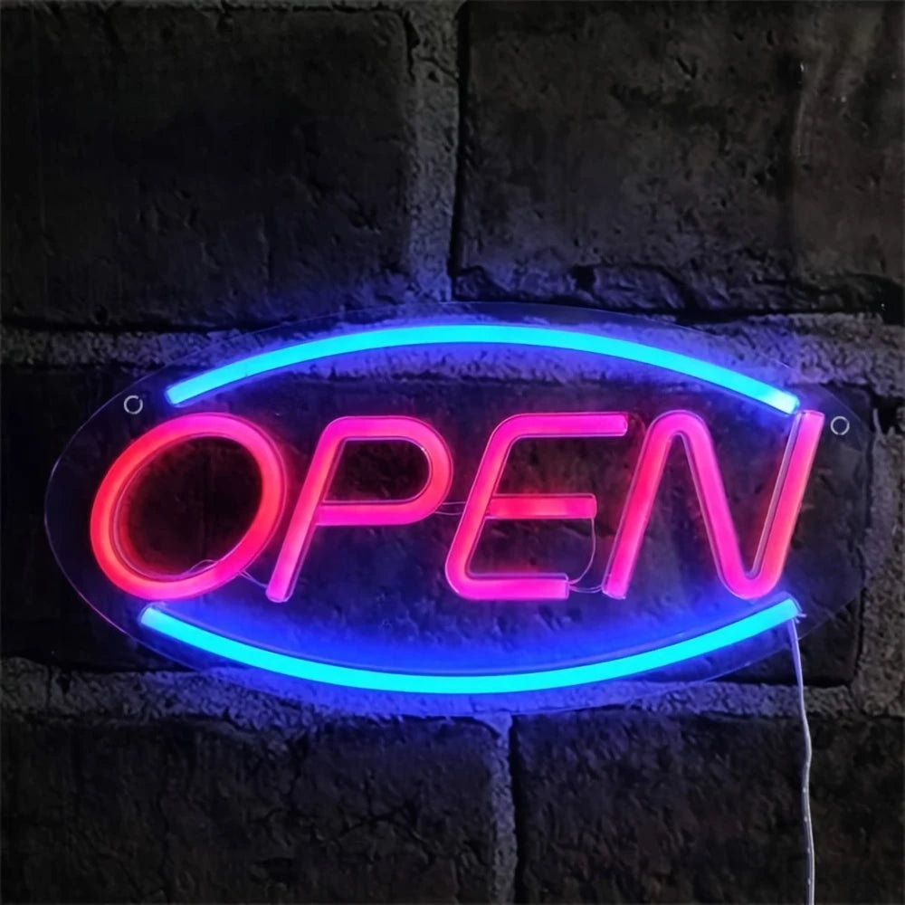 Open LED Wall Sign