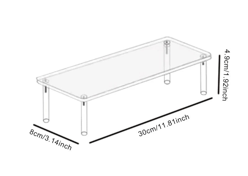 1-4 Tier Acrylic Stand
