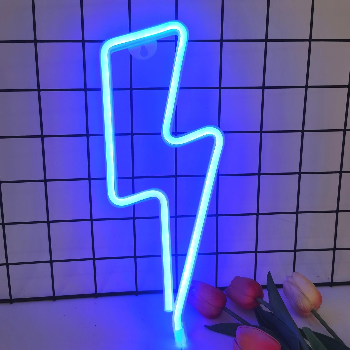 Lightning Bolt LED Wall Sign