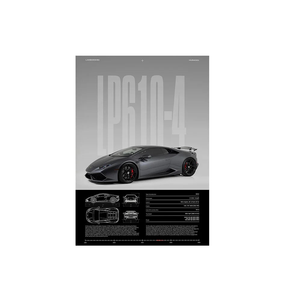 Sports Car Framed Canvas Prints