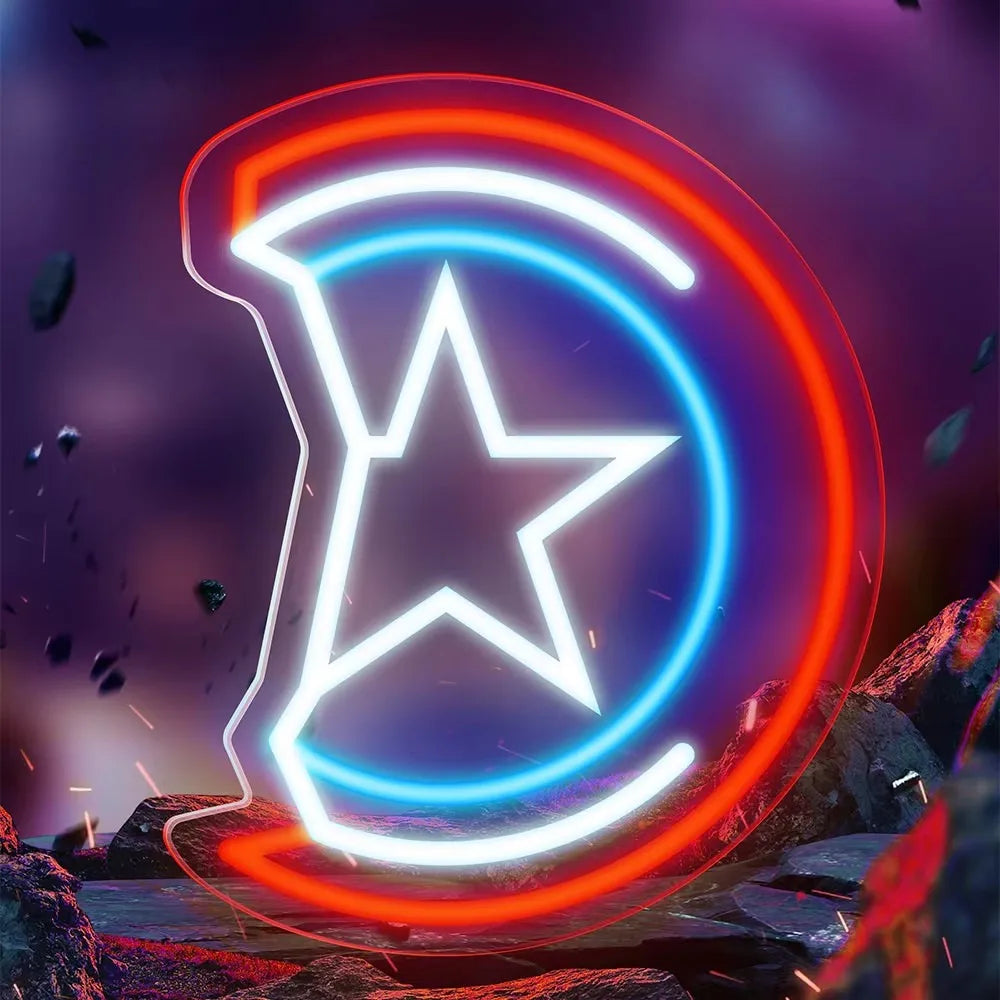 Marvel Superhero LED Wall Sign