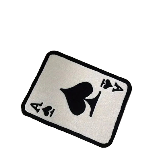 Ace of Spades Printed Rug