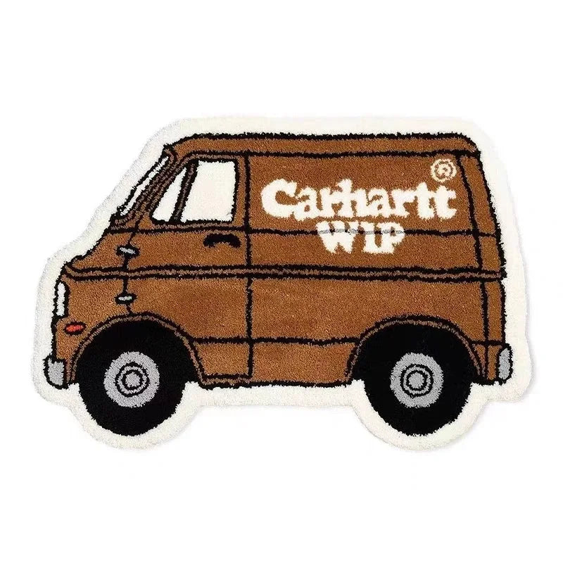 CarHartt Style Printed Rug
