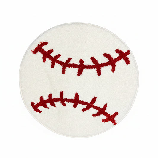 Baseball Tufted Rug