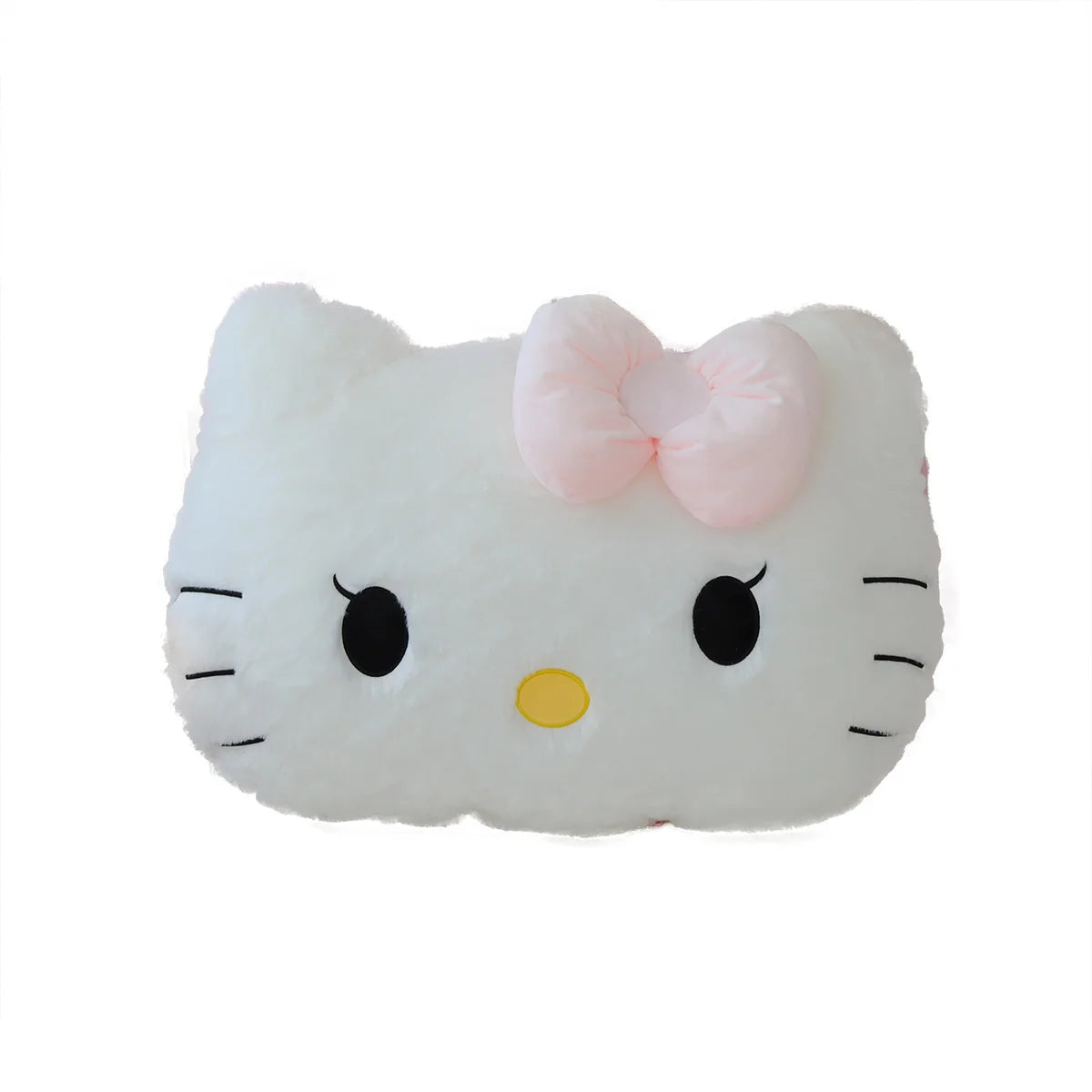 White Cat Pillow Cuddly