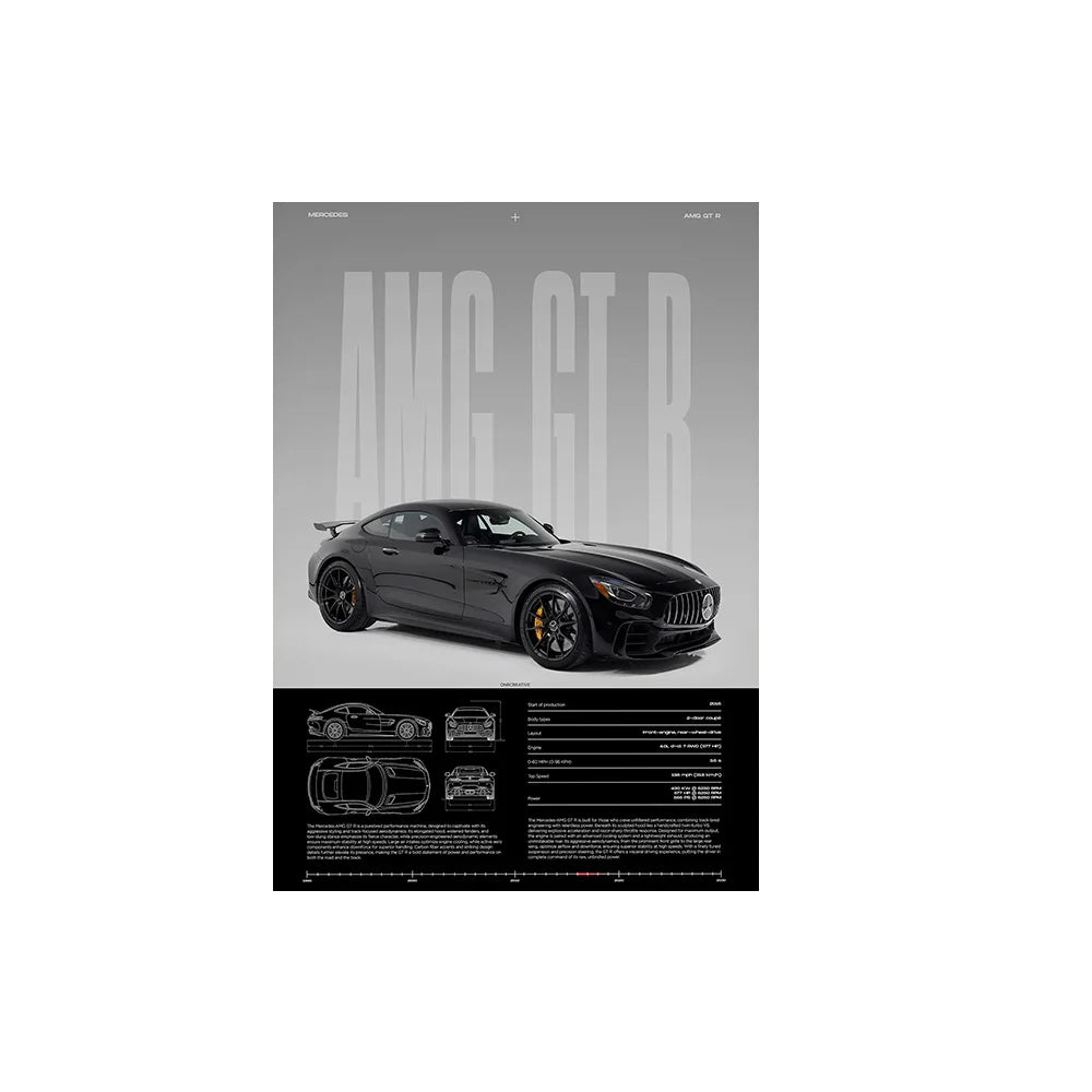Sports Car Framed Canvas Prints