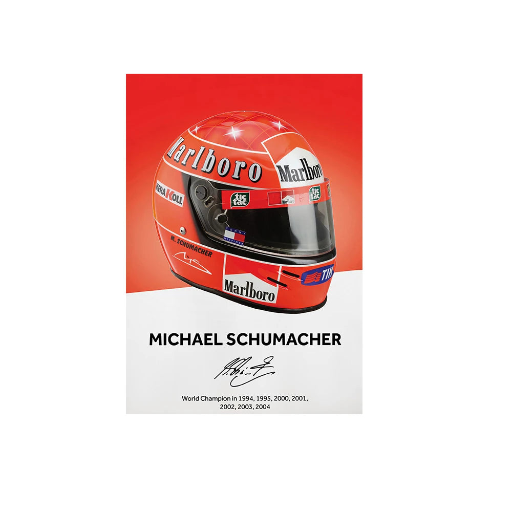 F1 Framed Canvas Print