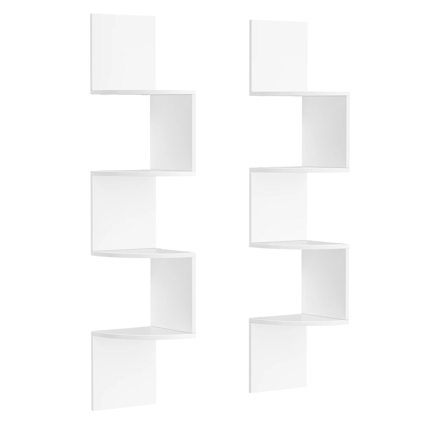 2 Corner 4 Tier Shelves