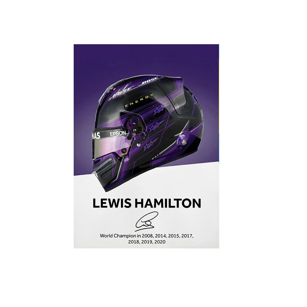 F1 Framed Canvas Print