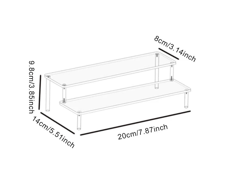 1-4 Tier Acrylic Stand