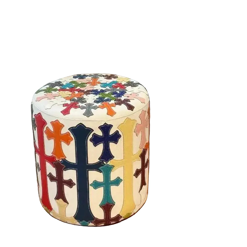 Chrome Hearts Style Stools