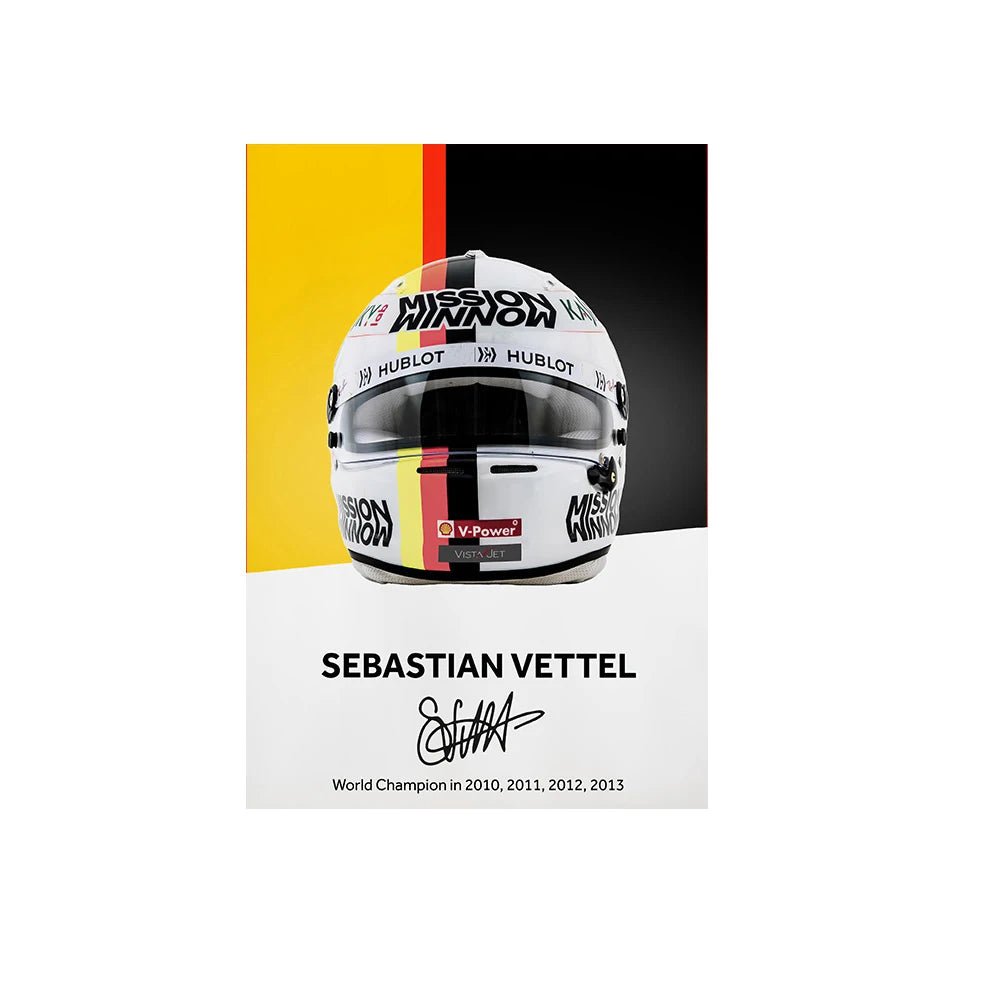 F1 Framed Canvas Print