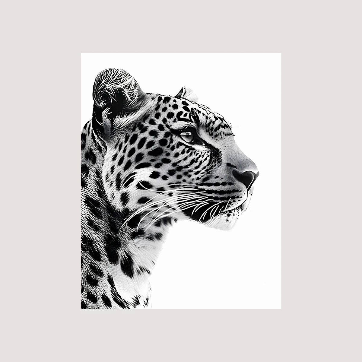 Retro Leopard Cheetah Poster