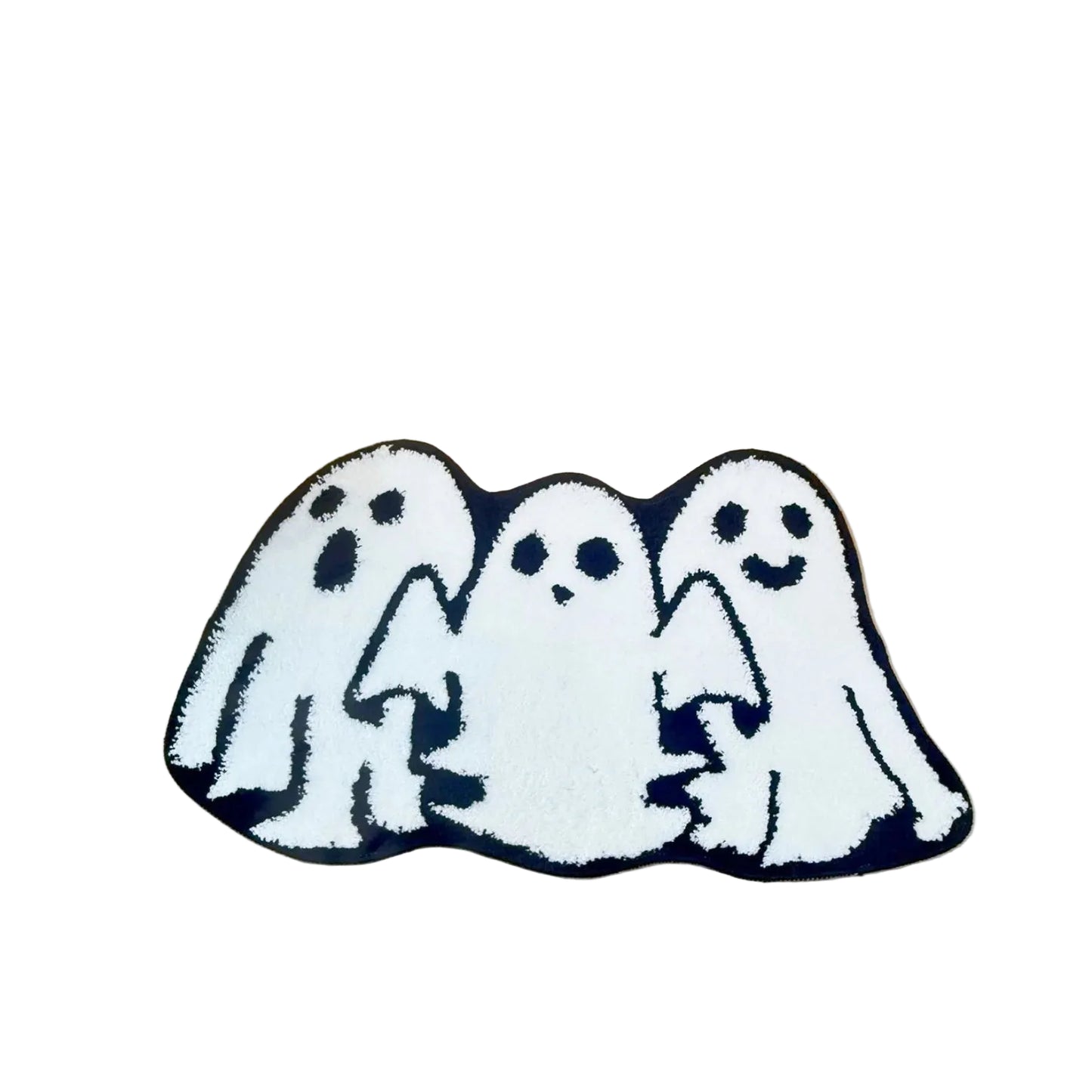 Three Ghost Tufted Rug