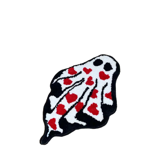 Heart Ghost Tufted Rug