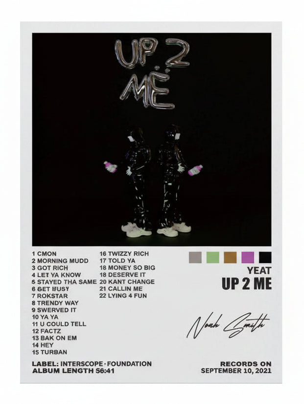 Yeat Framed Canvas Print