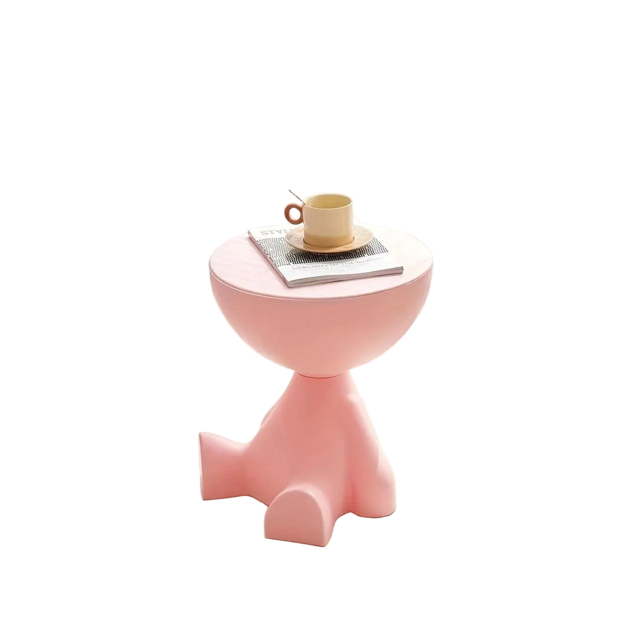 Bear-Shaped Plastic Nightstand